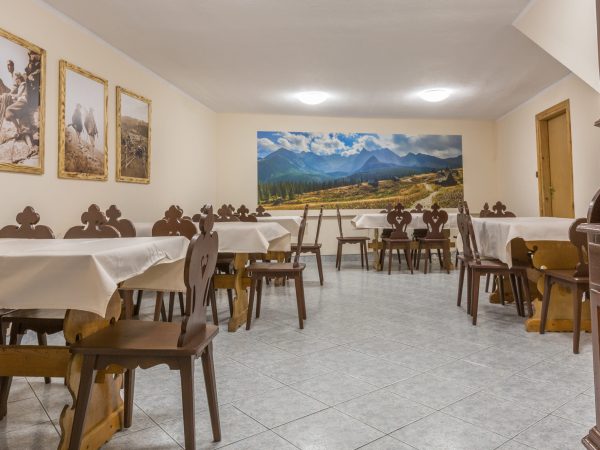 Stołówka budynku "Karol", pokoje ekonomiczne