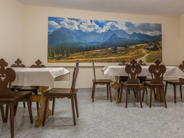 Stołówka budynku "Karol", pokoje ekonomiczne